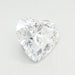 Loose 3.08 Carat D VVS1 IGI Certified Lab Grown Heart Diamonds