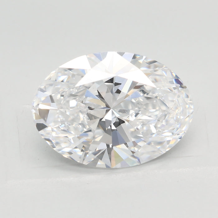Loose 3.05 Carat D VVS1 IGI Certified Lab Grown Oval Diamonds