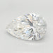 Loose 4.02 Carat E VVS2 IGI Certified Lab Grown Pear Diamonds