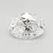 Loose 2.59 Carat D VVS1 IGI Certified Lab Grown Oval Diamonds