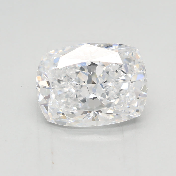 Loose 2.06 Carat D FL IGI Certified Lab Grown Cushion Diamonds