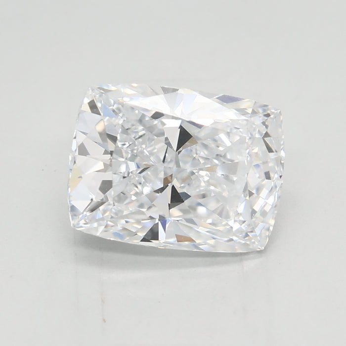 Loose 2.04 Carat D FL IGI Certified Lab Grown Cushion Diamonds