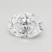 Loose 2.58 Carat D VVS1 IGI Certified Lab Grown Oval Diamonds