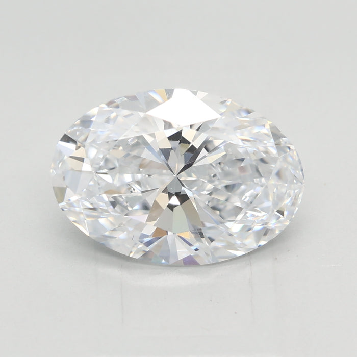 Loose 2.58 Carat D IF IGI Certified Lab Grown Oval Diamonds