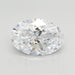 Loose 2.58 Carat D IF IGI Certified Lab Grown Oval Diamonds