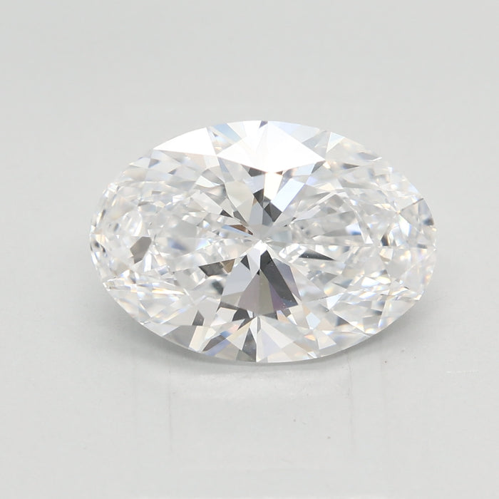 Loose 2.5 Carat D VVS1 IGI Certified Lab Grown Oval Diamonds