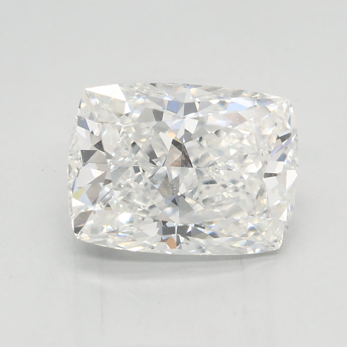 Loose 2.59 Carat E VVS2 IGI Certified Lab Grown Cushion Diamonds