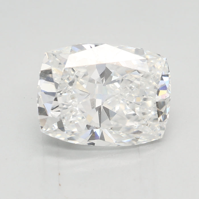 Loose 2.59 Carat E VVS2 IGI Certified Lab Grown Cushion Diamonds