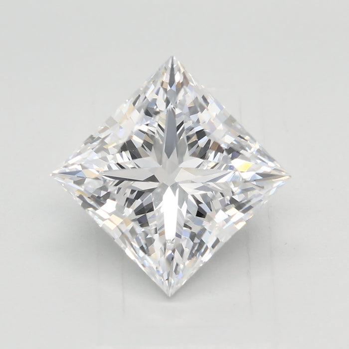 Loose 3.05 Carat D FL IGI Certified Lab Grown Princess Diamonds