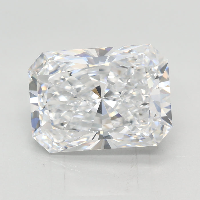 Loose 4.05 Carat D VVS2 IGI Certified Lab Grown Radiant Diamonds