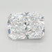 Loose 4.05 Carat D VVS2 IGI Certified Lab Grown Radiant Diamonds
