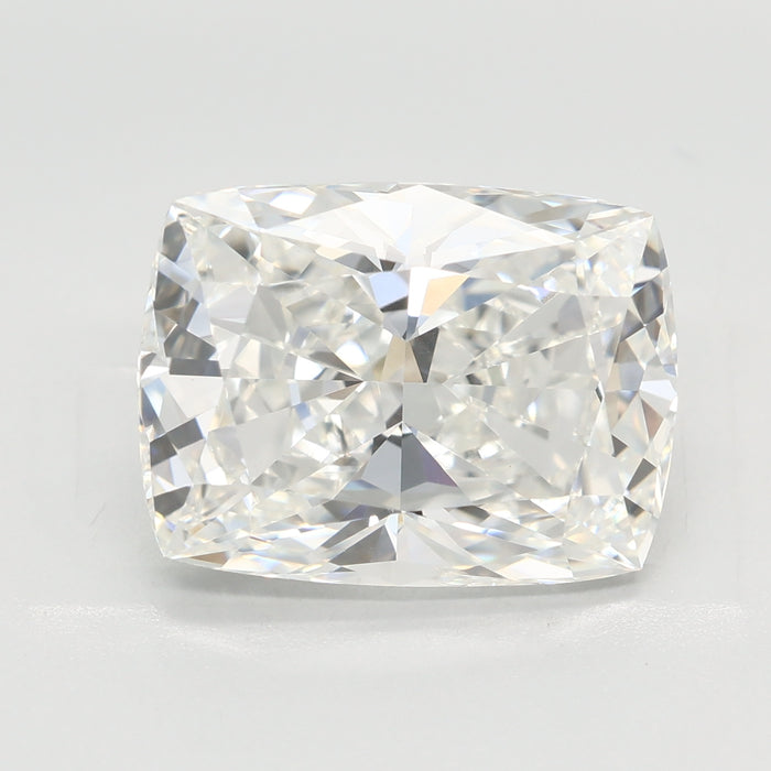 Loose 5.08 Carat F VVS2 IGI Certified Lab Grown Cushion Diamonds