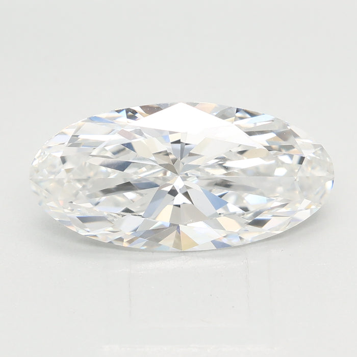 Loose 3.08 Carat E VVS2 IGI Certified Lab Grown Moval Diamonds