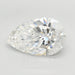 Loose 5.04 Carat F VVS2 IGI Certified Lab Grown Pear Diamonds