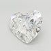 Loose 5.5 Carat F VVS2 IGI Certified Lab Grown Heart Diamonds