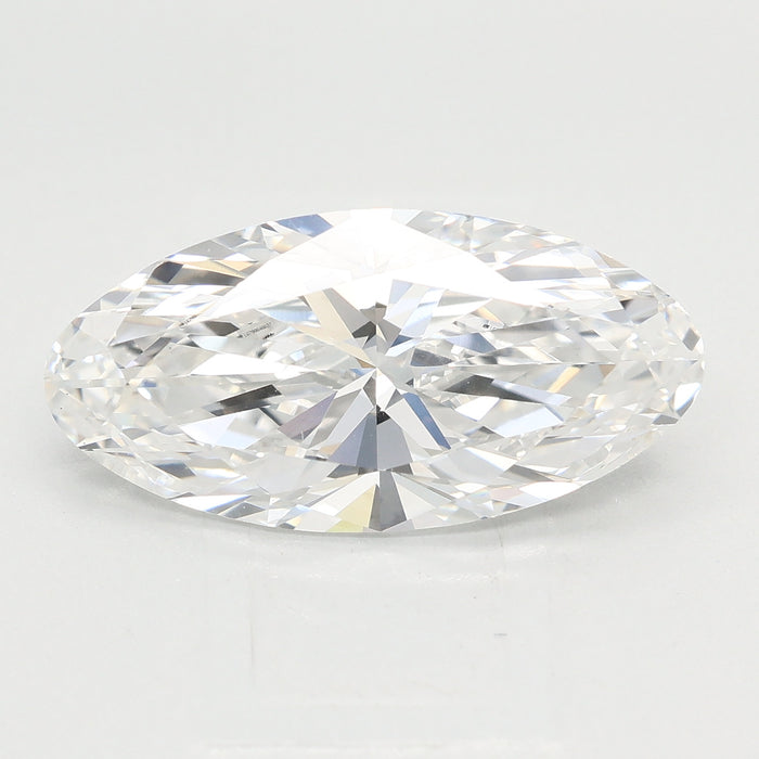 Loose 3.08 Carat F VVS2 IGI Certified Lab Grown Moval Diamonds