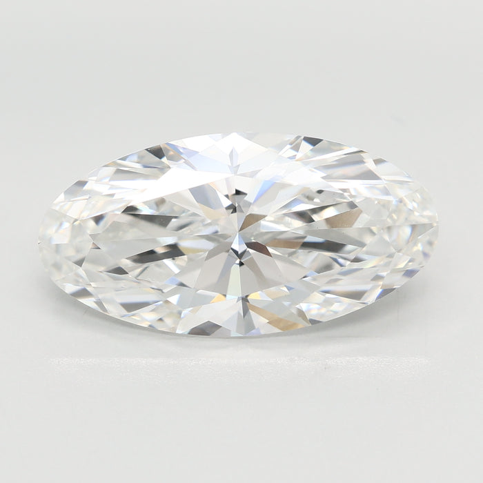 Loose 5.06 Carat F VS1 IGI Certified Lab Grown Moval Diamonds