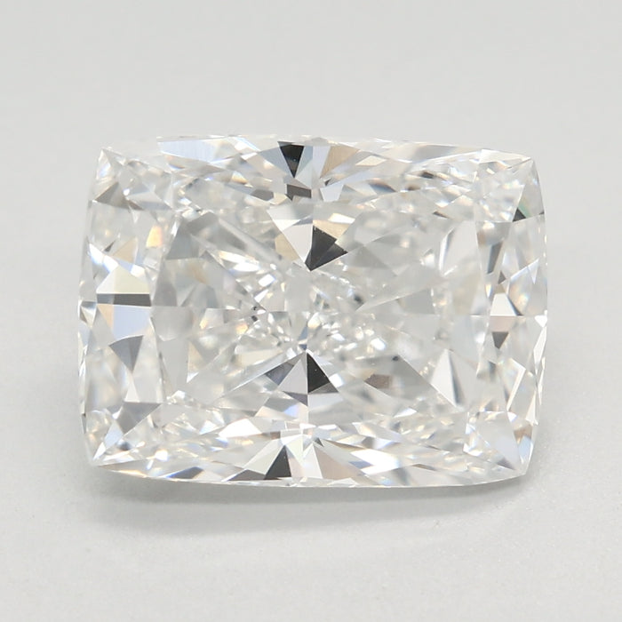 Loose 2.61 Carat F VVS1 IGI Certified Lab Grown Cushion Diamonds