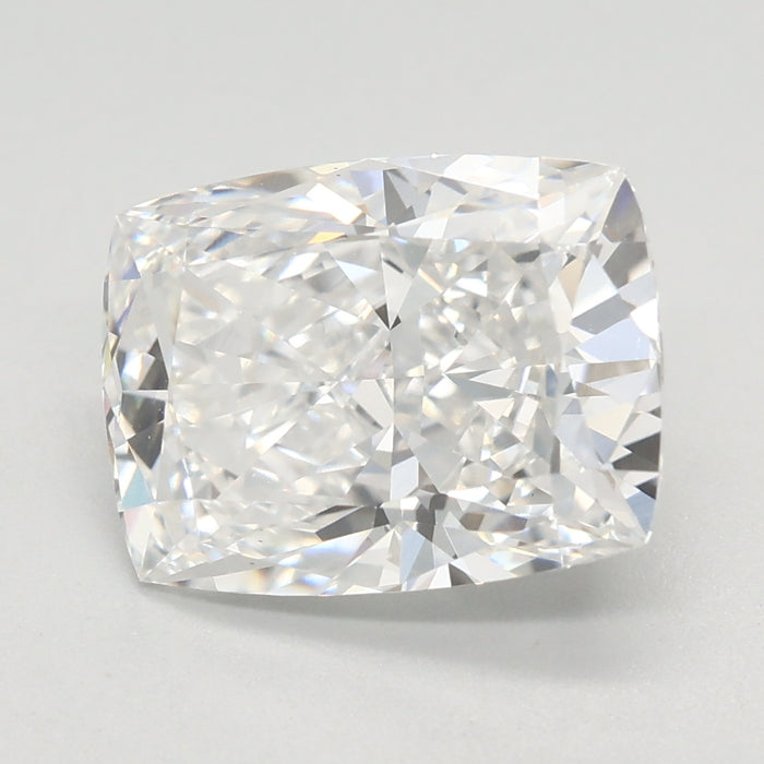 Loose 2.58 Carat E VVS2 IGI Certified Lab Grown Cushion Diamonds