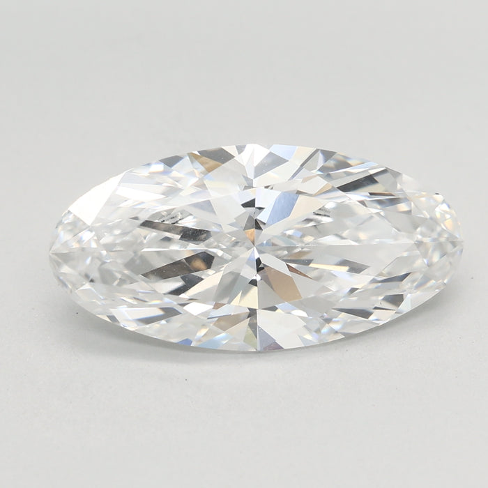Loose 3.09 Carat E VVS2 IGI Certified Lab Grown Moval Diamonds