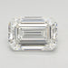 Loose 3.09 Carat F VVS2 IGI Certified Lab Grown Emerald Diamonds