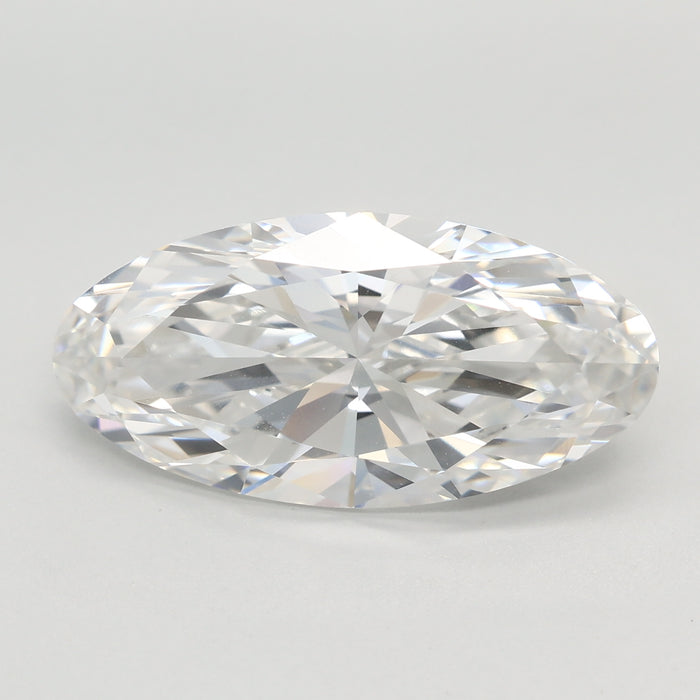 Loose 4.08 Carat F VVS2 IGI Certified Lab Grown Moval Diamonds
