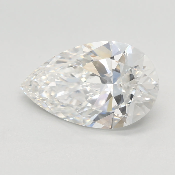 Loose 2.09 Carat E VVS2 IGI Certified Lab Grown Pear Diamonds