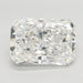 Loose 5.09 Carat F VVS2 IGI Certified Lab Grown Radiant Diamonds