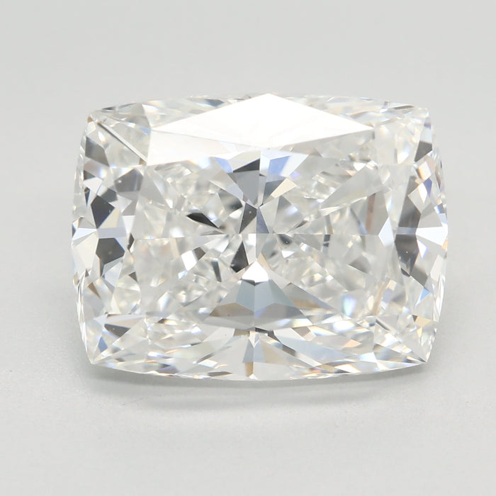 Loose 5.08 Carat F VVS2 IGI Certified Lab Grown Cushion Diamonds