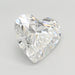 Loose 5.09 Carat E VVS2 IGI Certified Lab Grown Heart Diamonds