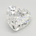 Loose 5.57 Carat E VVS2 IGI Certified Lab Grown Heart Diamonds