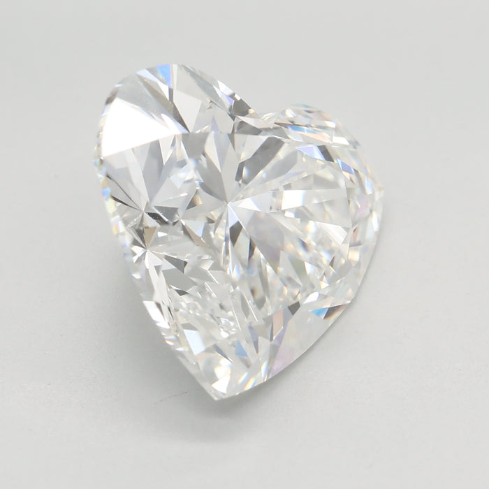 Loose 6 Carat E VVS2 IGI Certified Lab Grown Heart Diamonds