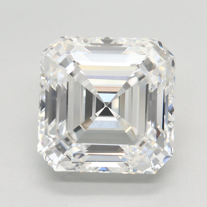 Loose 6.06 Carat E VVS2 IGI Certified Lab Grown Asscher Diamonds