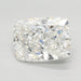 Loose 5.53 Carat F VVS2 IGI Certified Lab Grown Cushion Diamonds