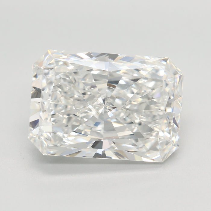 Loose 5.09 Carat F VVS2 IGI Certified Lab Grown Radiant Diamonds