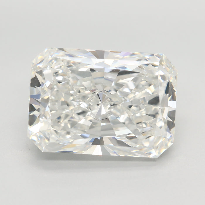 Loose 7.09 Carat F VVS2 IGI Certified Lab Grown Radiant Diamonds