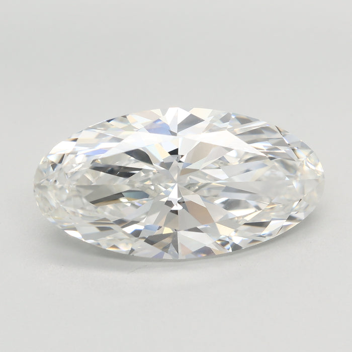 Loose 5.07 Carat F VVS2 IGI Certified Lab Grown Moval Diamonds