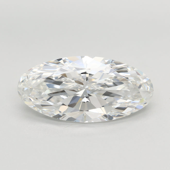 Loose 5.04 Carat F VVS2 IGI Certified Lab Grown Moval Diamonds