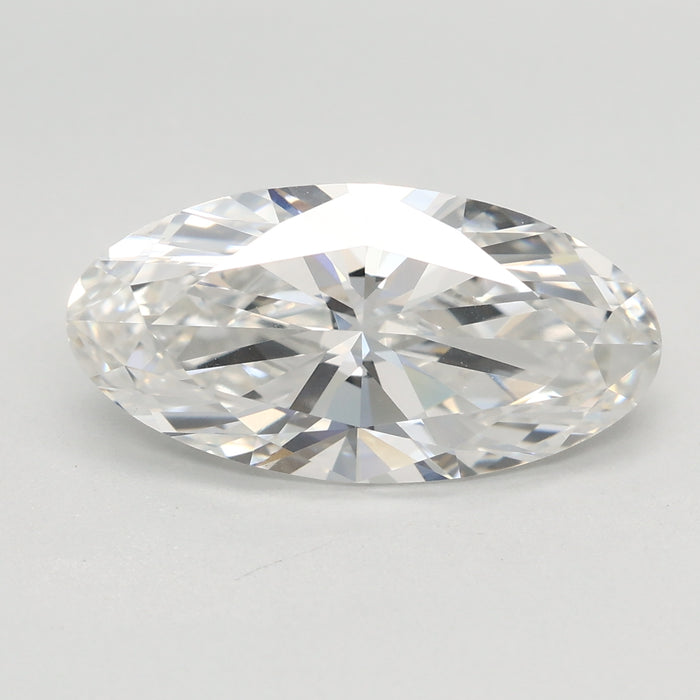 Loose 3.08 Carat F VVS2 IGI Certified Lab Grown Moval Diamonds