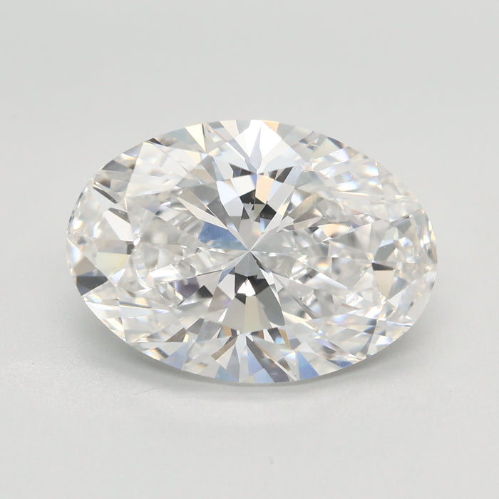 Loose 4.02 Carat E VVS2 IGI Certified Lab Grown Oval Diamonds