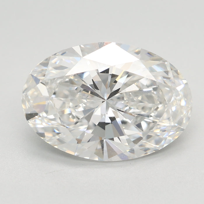 Loose 3.08 Carat F VVS1 IGI Certified Lab Grown Oval Diamonds