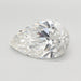 Loose 4.01 Carat F VVS2 IGI Certified Lab Grown Pear Diamonds