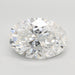 Loose 4.7 Carat F VVS2 IGI Certified Lab Grown Oval Diamonds