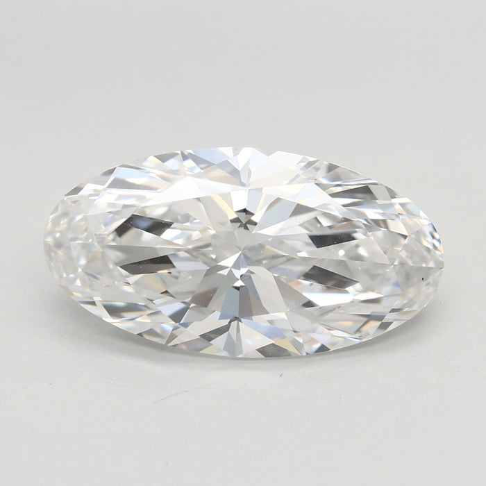 Loose 3.09 Carat E VVS2 IGI Certified Lab Grown Moval Diamonds