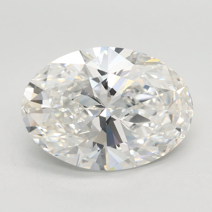 Loose 4.07 Carat F VVS2 IGI Certified Lab Grown Oval Diamonds