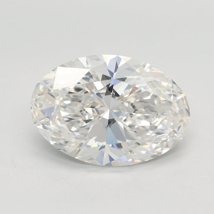 Loose 3.07 Carat F VVS2 IGI Certified Lab Grown Oval Diamonds