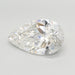 Loose 4.09 Carat F VVS2 IGI Certified Lab Grown Pear Diamonds