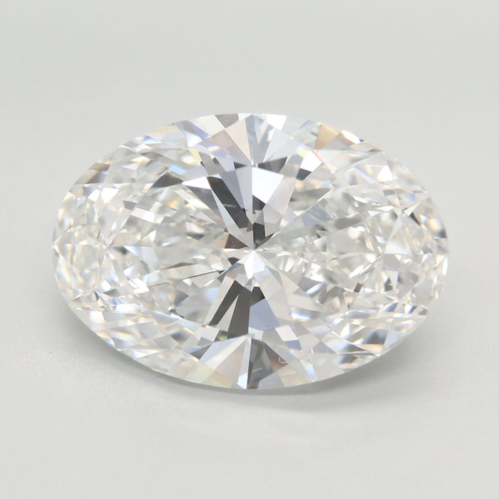 Loose 6.01 Carat F VVS2 IGI Certified Lab Grown Oval Diamonds