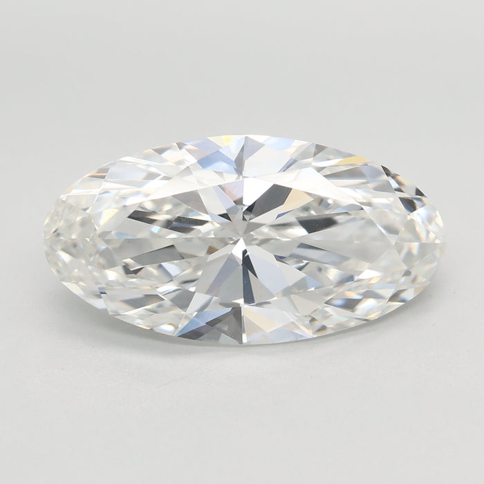 Loose 4.07 Carat F VVS2 IGI Certified Lab Grown Moval Diamonds