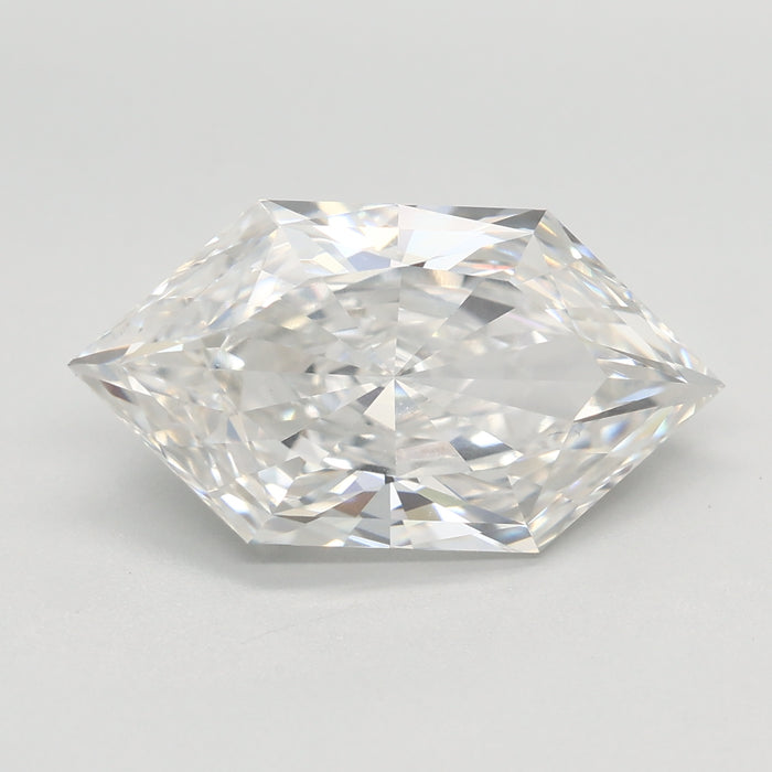 Loose 3.51 Carat F VVS2 IGI Certified Lab Grown Hexagon Diamonds